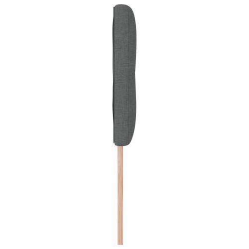 LED Uzglavlje s gumbima, tamnosivo, 72 cm, tkanina Cijena