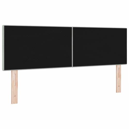 LED Uzglavljem S dugmadi u svijetlosivoj boji 72 cm od Baršuna Cijena