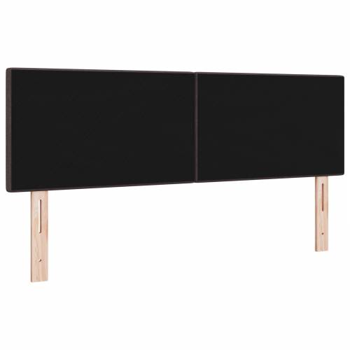 LED Uzglavlje s dugmadi u tamnosmeđoj tkanini 80 cm Cijena