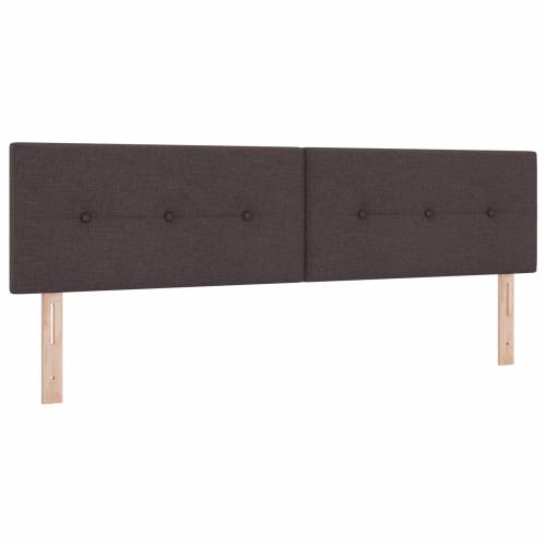 LED Uzglavlje S dugmadi Smeđe 90 cm Tkanina Cijena