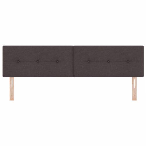 LED Uzglavlje S dugmadi Smeđe 90 cm Tkanina Cijena
