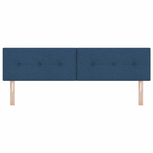 LED uzglavlje s dugmadi Plavo 90 cm Tkanina Cijena
