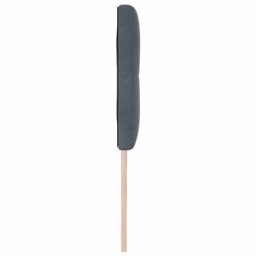 LED uzglavlje Gumbasto podstavljeno Tamno sivo 180 cm Velvet Cijena