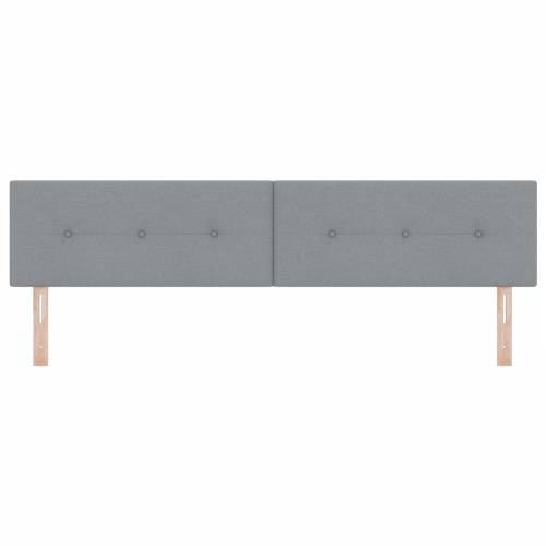 LED Uzglavlje S dugmadi Svjetlosiva 100 cm Tkanina Cijena
