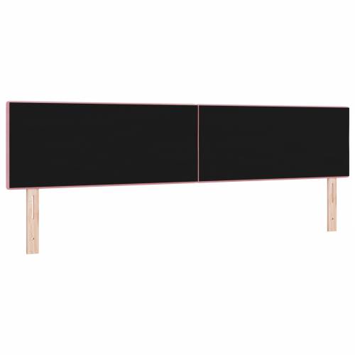 LED uzglavlje s dugmadi ružičasto 100 cm baršun Cijena