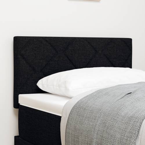 LED uzglavlje dijamantni blokovi dizajn crno 80 cm tkanina Cijena