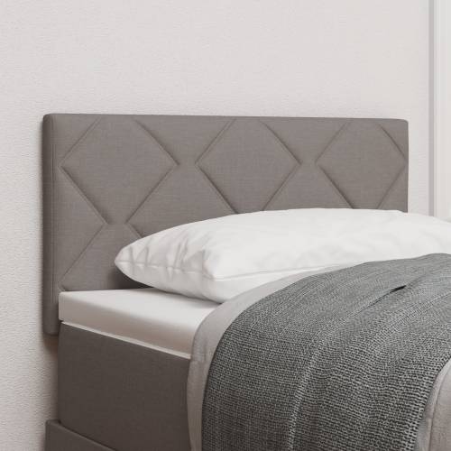 LED Uzglavlje Dizajn Dijamantskih Blokova Taupe 80 cm Tkanina Cijena