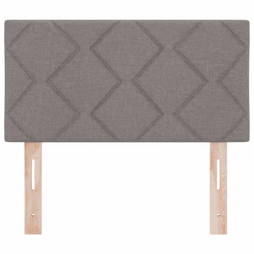 LED Uzglavlje Dizajn Dijamantskih Blokova Taupe 80 cm Tkanina Cijena
