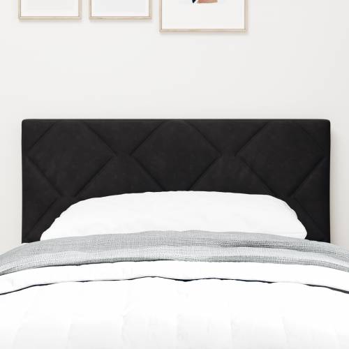LED uzglavlje dizajn dijamantnih uzoraka crno 80 cm baršun Cijena