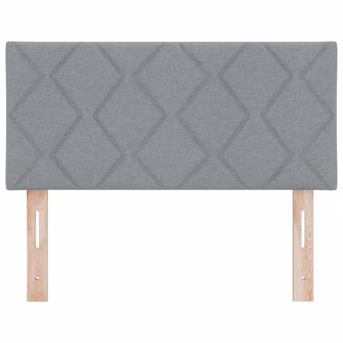 LED uzglavlje dizajna dijamantnih blokova svjetlosivo 90 cm tkanina Cijena