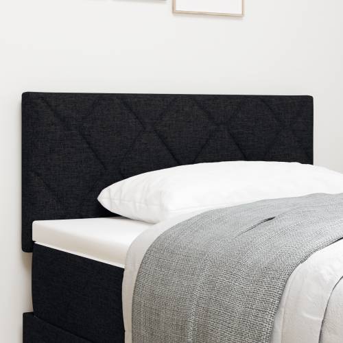 LED Naslonjača s Dijamantskim Uzorkom Crna 90 cm Tkanina Cijena
