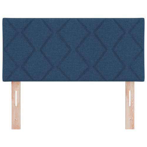 LED Uzglavlje s Dizajnom Dijamantskih Blokova u Plavoj, 90 cm, Tkanina Cijena