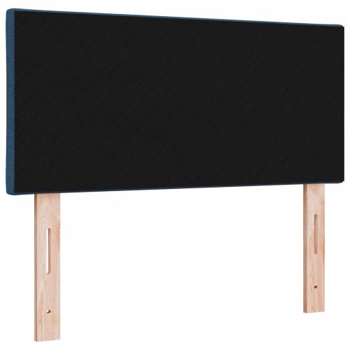 LED Uzglavlje s Dizajnom Dijamantskih Blokova u Plavoj, 90 cm, Tkanina Cijena