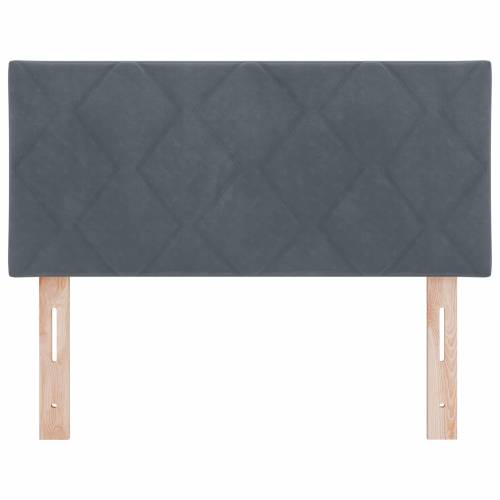 LED uzglavlje dijamantnog bloka tamno sivo 90 cm baršunasto Cijena