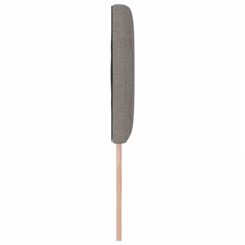 LED uzglavlje dizajn dijamantnih blokova taupe 144 cm tkanina Cijena