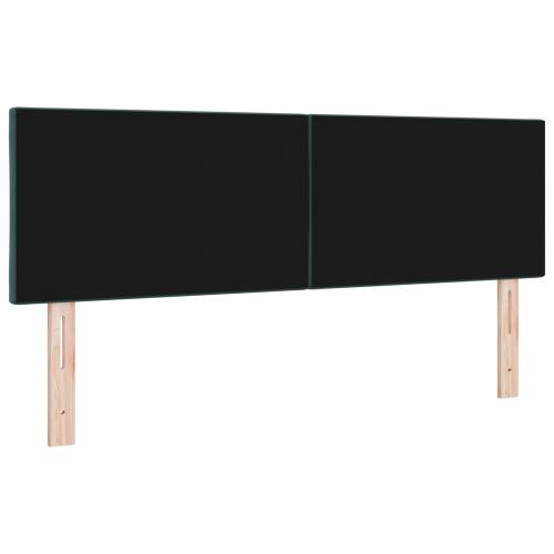 LED uzglavlje dizajn dijamantskih blokova tamnozelena 144 cm baršun Cijena