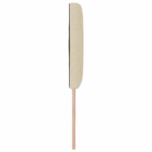 LED uzglavlje dizajn dijamantnih blokova krem 160 cm tkanina Cijena