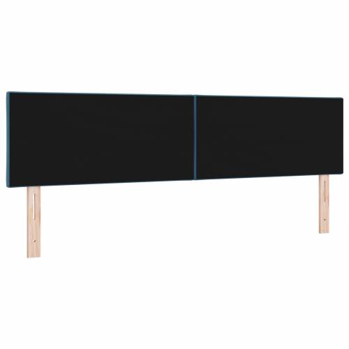 LED Uzglavlje Dizajn Dijamantnih Blokova Tamno Plavo 180 cm Baršun Cijena