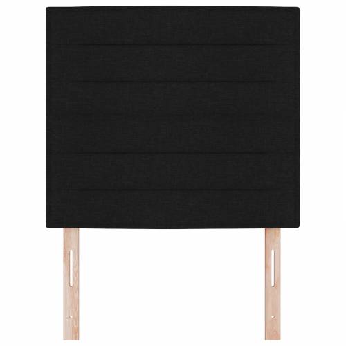 LED uzglavlje s linijskim dizajnom crno 80 cm tkanina Cijena