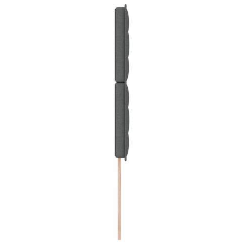 LED Uzglavlje Linije Dizajn Tamno Sivo 90 cm Tkanina Cijena