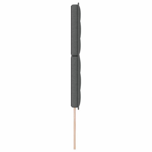 LED uzglavlje s dizajnom linija Tamnosivo 72 cm Tkanina Cijena