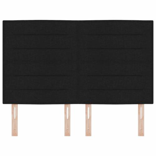 LED uzglavlje s linijama dizajna crno 72 cm tkanina Cijena