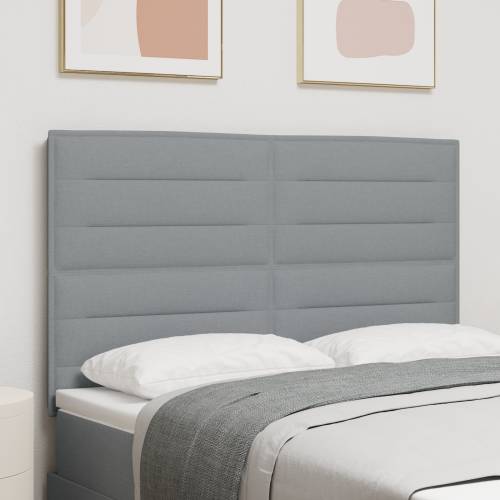 LED Uzglavlje Moderne Linije Svjetlosiva 80 cm Tkanina Cijena