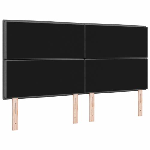 LED Uzglavlje Linije Dizajn Tamno Sivo 90 cm Tkanina Cijena