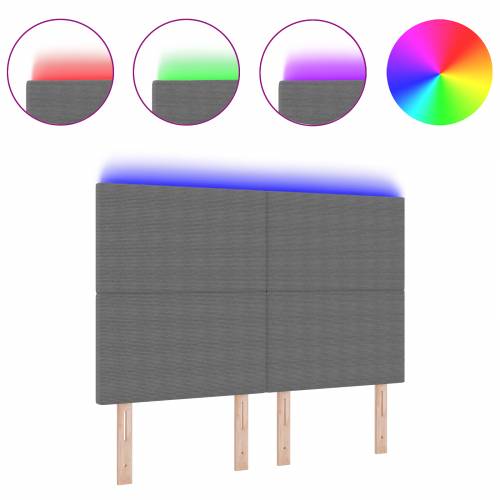 LED uzglavlje svijetlosiva 72 cm od korduroja Cijena