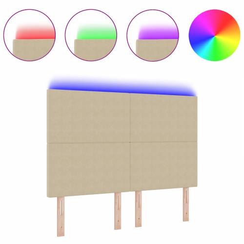 LED svjetlo za uzglavlje - Zelena/Siva - 72 cm - Kordurojna tkanina Cijena