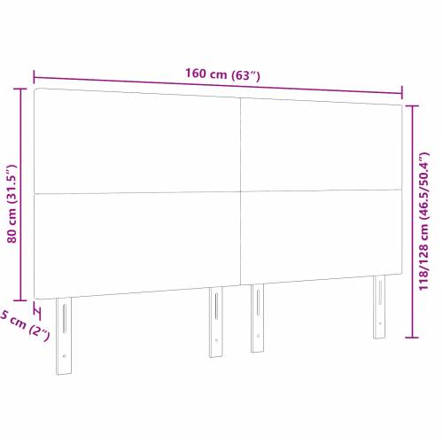 LED svjetlo za uzglavlje sivo 80 cm od korduroja Cijena