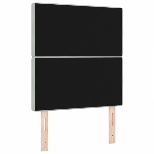 LED uzglavlje svjetlosivo 80 cm pliš Cijena