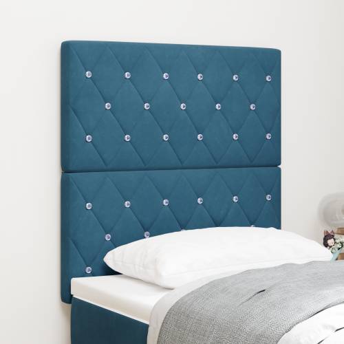 LED Uzglavlje Tamno Plavo 80 cm Pliš Cijena