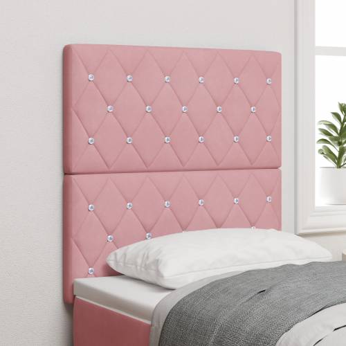 LED Uzglavlje Ružičasto 80 cm Baršun Cijena