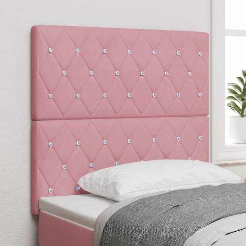 LED uzglavlje Ružičasta 90 cm Baršun Cijena