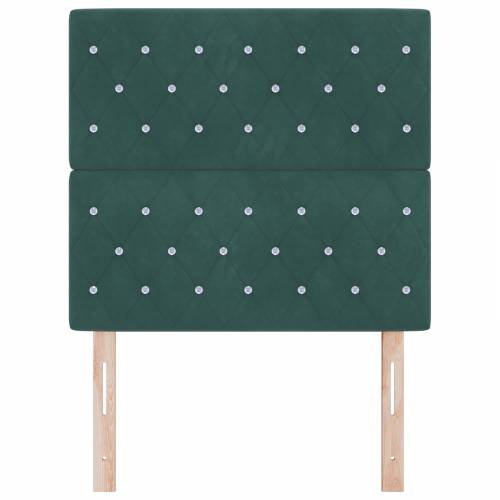 LED uzglavlje tamnozelena 100 cm saten Cijena