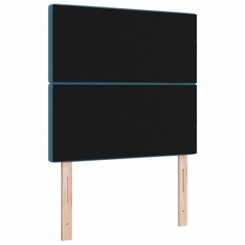 LED uzglavlje Tamno plavo 100 cm baršun Cijena