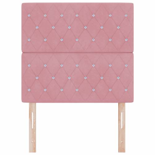 LED Hedbord ružičasti 100 cm baršun Cijena