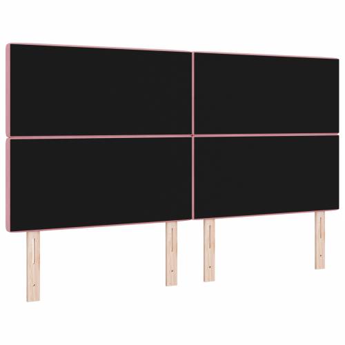 LED uzglavljica Ružičasta 90 cm Baršun Cijena