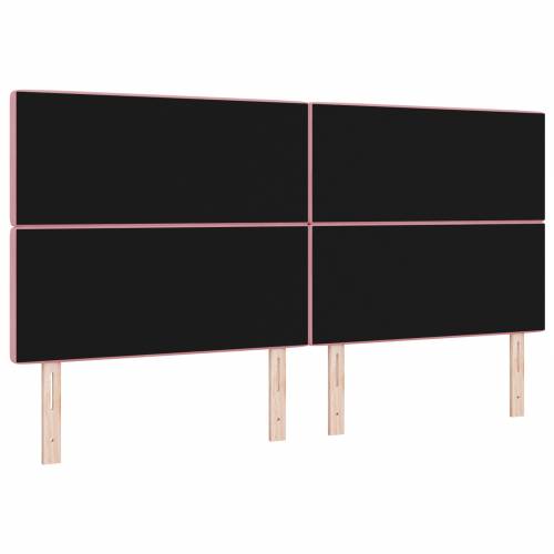 LED uzglavlje Ružičasto 100 cm Baršun Cijena