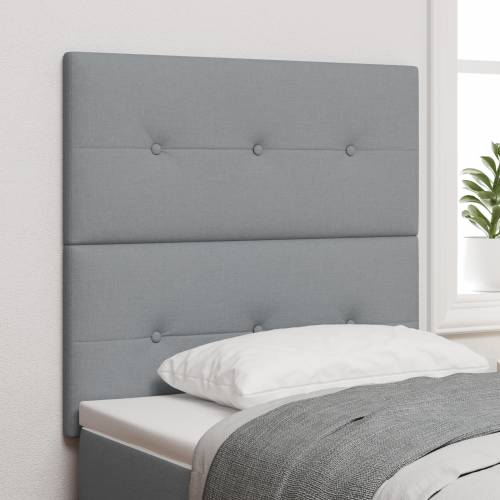 LED Uzglavlje Svjetlosiva 80 cm Platno Cijena