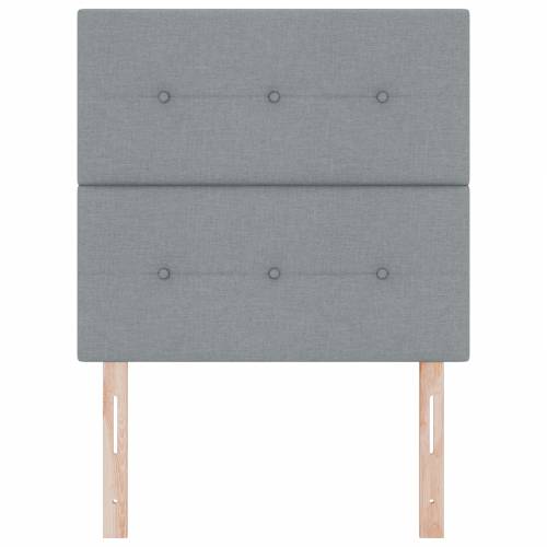 LED Uzglavlje Svjetlosiva 80 cm Platno Cijena