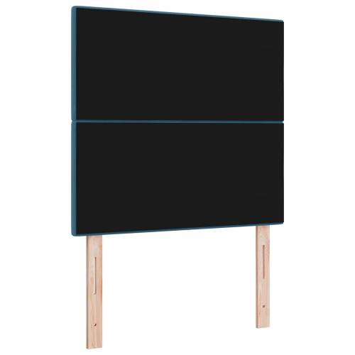 LED uzglavlje tamno plavo 80 cm baršun Cijena