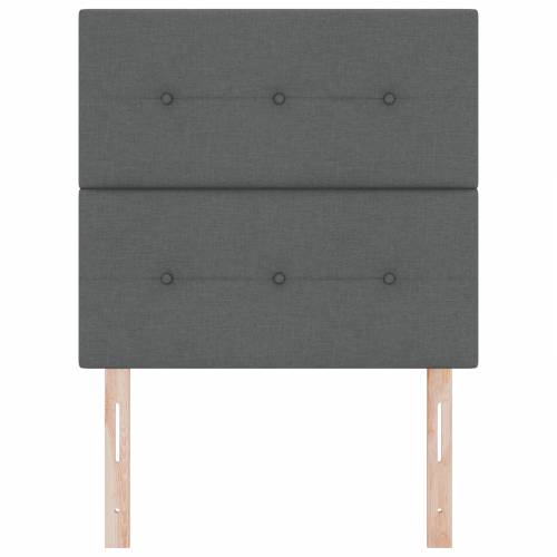 LED uzglavlje Tamno sivo 100 cm Tkanina Cijena