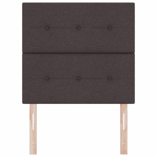 LED uzglavlje Tamnosmeđe 100 cm Tkanina Cijena