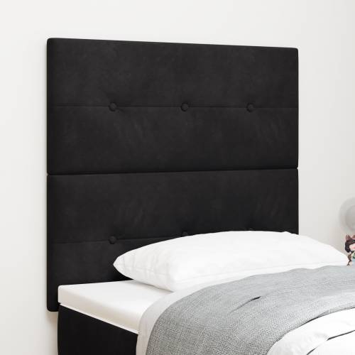 LED Uzglavlje Crno 100 cm Baršun Cijena