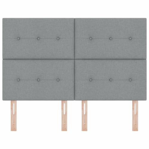LED uzglavlje svijetlo sivo 80 cm tkanina Cijena