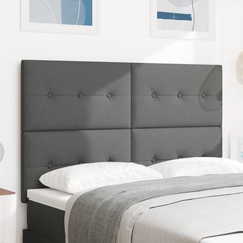 LED uzglavlje Tamno sivo 80 cm Tkanina Cijena