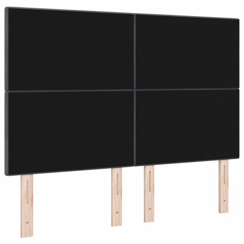 LED uzglavlje tamno sivo 80 cm baršun Cijena