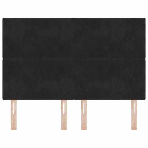 LED Uzglavlje Crno 80 cm Baršun Cijena